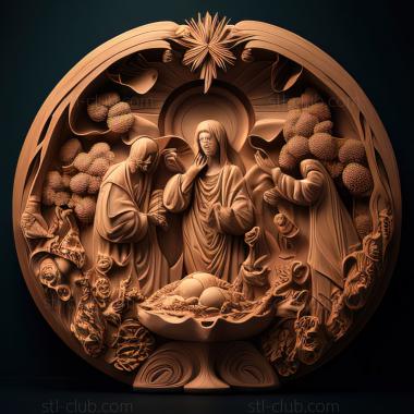 3D model Eucharist (STL)